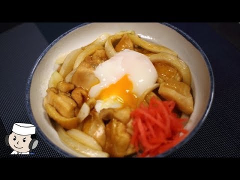 速攻で作るシリーズ③　鶏すき丼♪　～Chicken Sukiyaki Rice Bowl♪