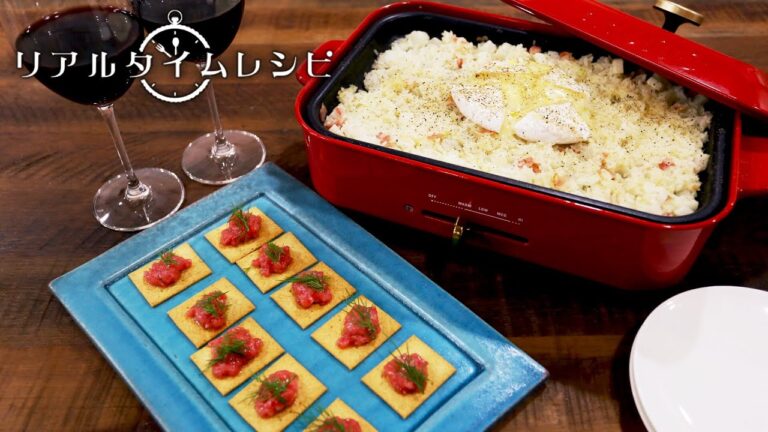 15分で2品「大根と丸ごとカマンベール飯」「混ぜるだけマグロのタルタル」を加瀬まなみさん（料理研究家）が実演♪15分で2品リアルタイムレシピPART6-1日目