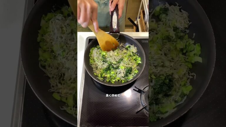 『補食』デビューに！手作りちりめん高菜で最強おにぎりできたよ
