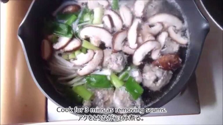 鰯のつみれ汁・Tsumire Soup