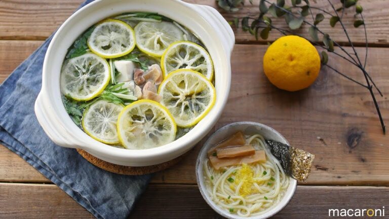 シメまでおいしい！鶏もも肉と水菜の「ゆずしょうが鍋」 の レシピ 作り方