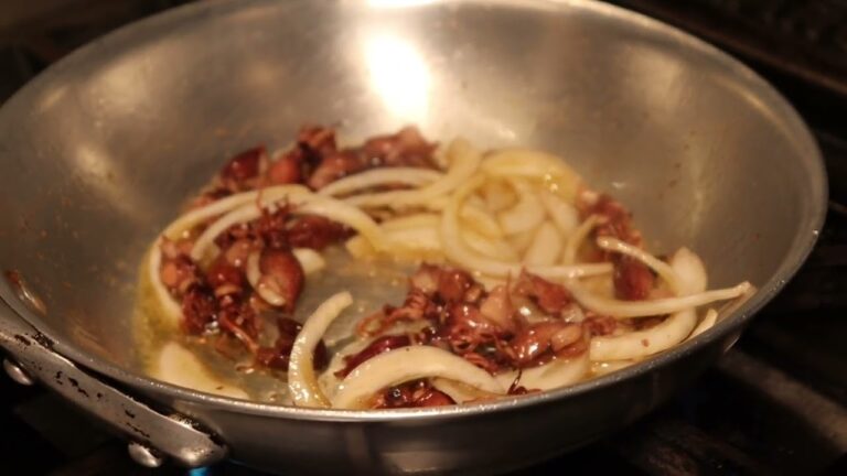 ホタルイカと春野菜のパスタ