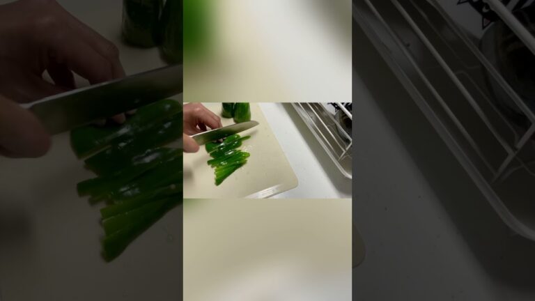 【1分料理】レンジでやみつき無限ピーマン shorts