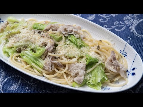 パスタ のゆで汁で塩豚のうまみ炸裂！「 塩豚とキャベツのパスタ 」　 松田美智子 の簡単塩豚レシピ #2｜kufura [クフラ]