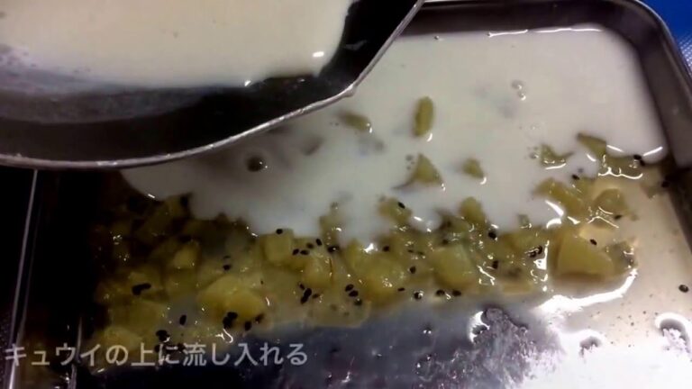 離乳食　ひし餅風寒天ゼリー【動画でわかる！和の離乳食レシピ】