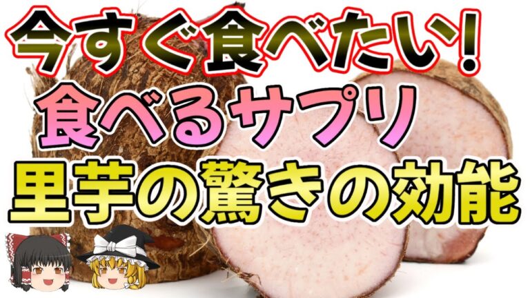 【ゆっくり解説】医者もオススメ！里芋の栄養成分と健康パワー