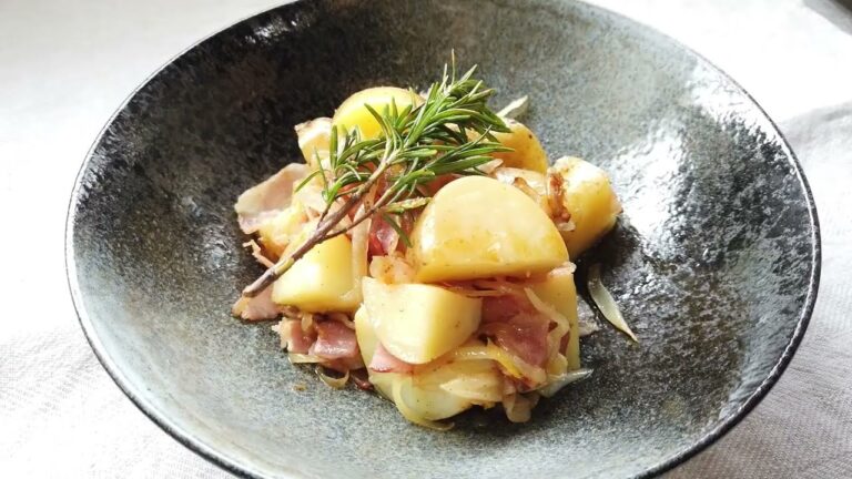 ジャーマンポテトの作り方／じゃがいもレシピ／ばあちゃんの料理教室／How to make German Fried Potatoes