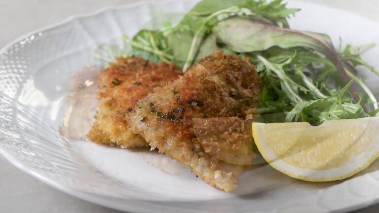 鉄鍋好き料理男子、RYOSUKEがつくる　白身魚の香草パン粉焼き