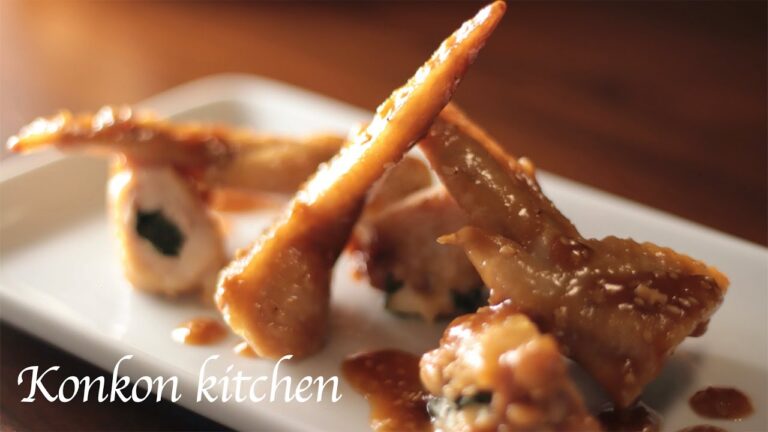 【手羽先の照り焼き】チーズと大葉を包んだおつまみにぴったりな手羽先の照り焼きの作り方 | How to make teriyaki chicken