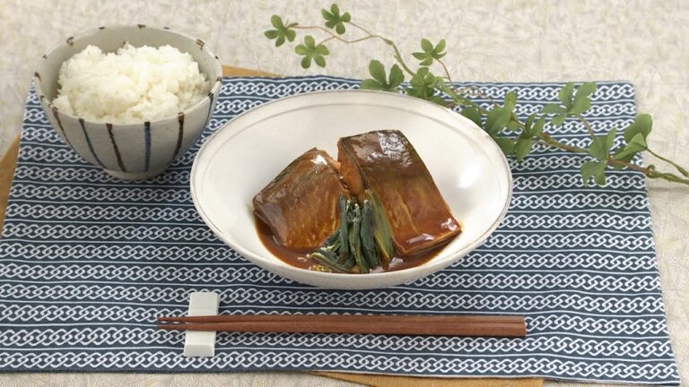 【DAIGOも台所】さばの味噌煮｜旬の魚で上品な味わい♪