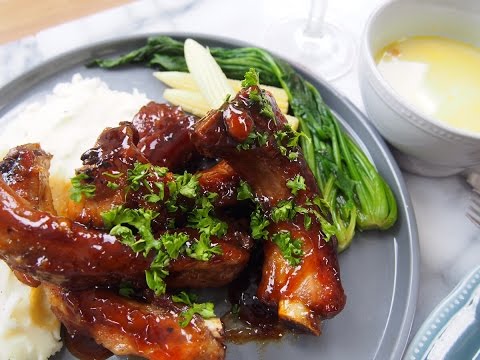 トロ甘こっくり！マーマレードでジューシースペアリブ！