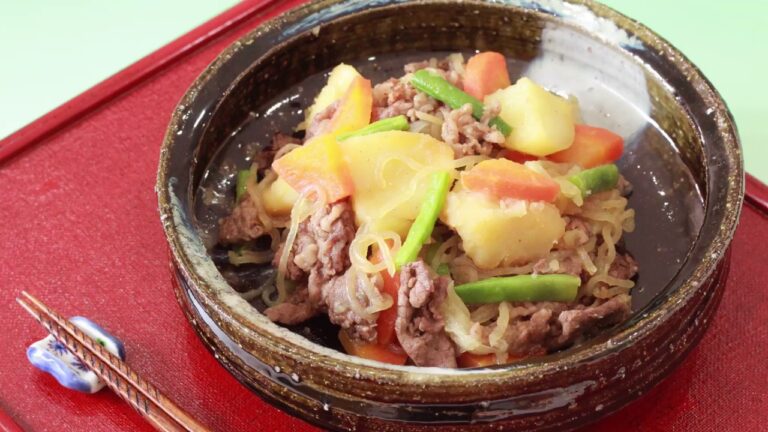 絶品『肉じゃが』レシピ 銀座料理教室定番メソッド