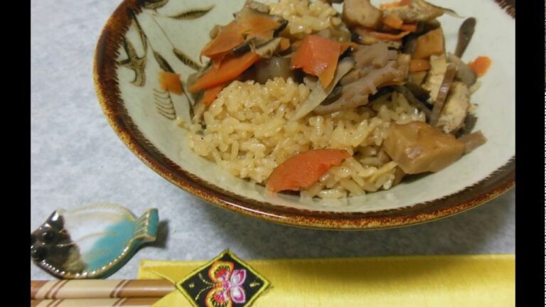 五目炊き込みご飯  2018-01 VTR