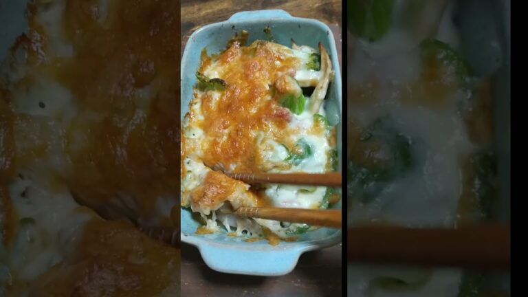 チーズ焼き♡(エリンギ♪ベーコン♪ブロッコリー♪ピーマン)#short