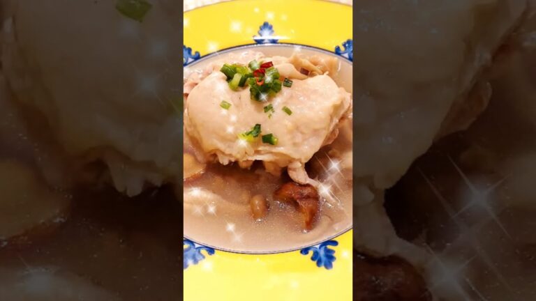 材料入れるだけでサムゲタン 参鶏湯 Ginseng chicken soup #shorts