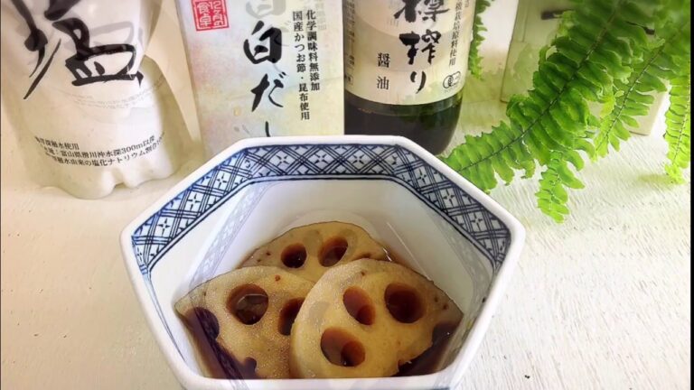 1品.com  蓮根の煮物♪