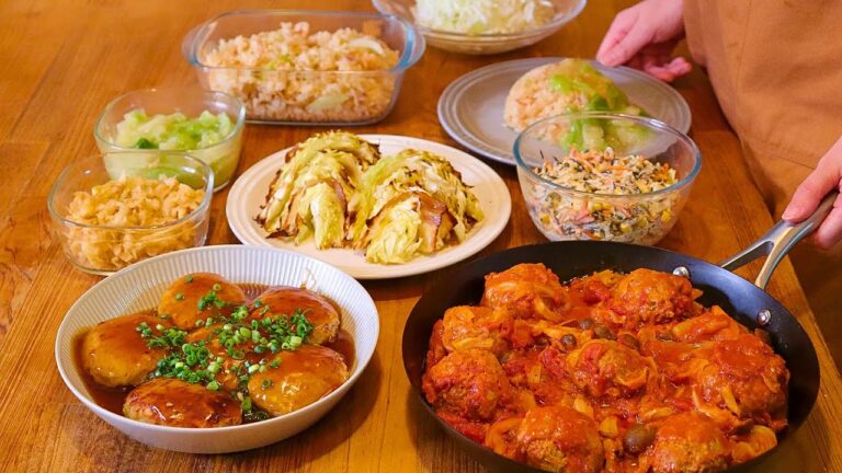 キャベツまるごと使い切りレシピ【作り置きレシピ全7品】