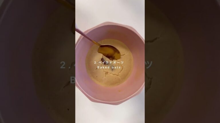 毎日食べてるオートミール朝ごはん集🥣