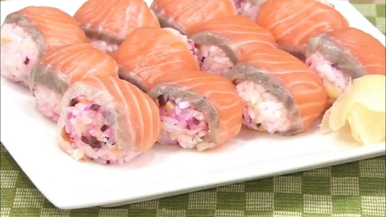 サーモンのさわやか手まりずし