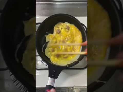 【懐かしの味】ひき肉と玉ねぎのオムレツ❗️ #shorts  #オムライス  #オムレツ  #omelette