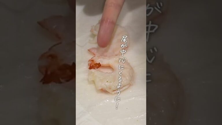 【初心者必見】生春巻きの巻き方！#shorts