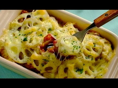 花粉症対策レシピ！ サクサクれんこんのオーブン焼き