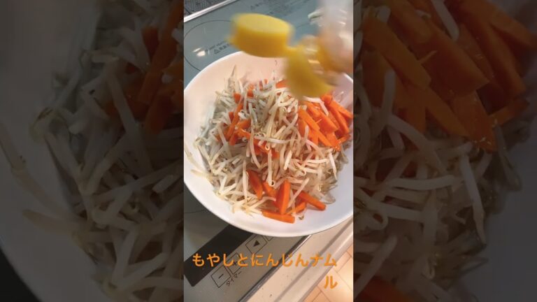 もやしとにんじんナムル