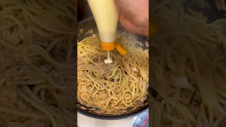 【低脂質】絶品ツナマヨパスタ