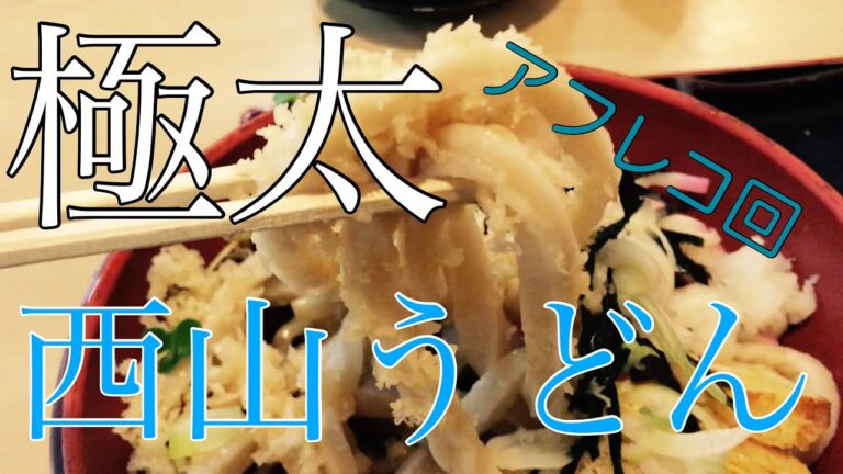 【遊郭DISCO】元祖西山手打ちうどん いづみやさんで冷やしたぬきうどんと天丼を喰らっちゃう【茨城グルメ】