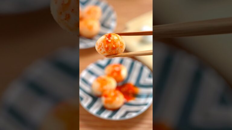 速攻おかず。作るのに30秒もかかりません。（ コチュレモンうずら）#shorts