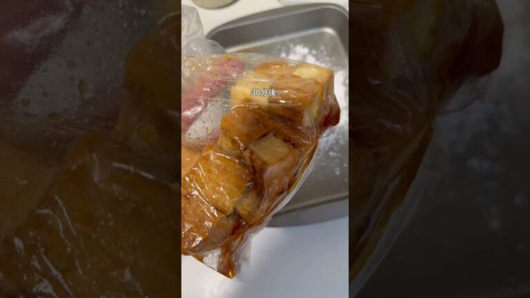 【あと一品料理　厚揚げの唐揚げ】揚げたてカリカリはやみつきになっちゃう#料理 #料理動画 ＃厚揚げ#唐揚げ#6人家族 #今日の晩ごはん