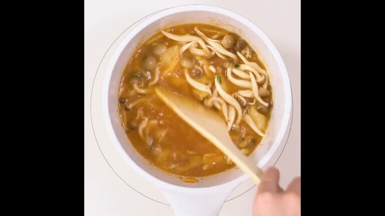 温まる！ 豆腐のチゲ風ピリ辛スープ #cooking  #簡単レシピ #豆腐