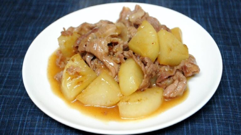 簡単！豚肉大根すき焼き煮