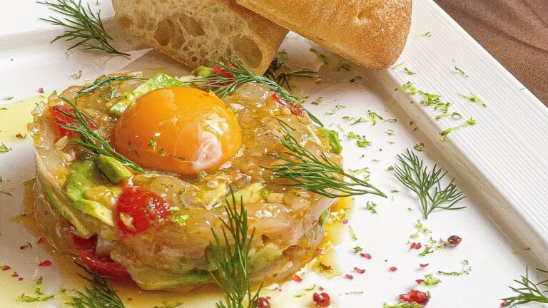 【真鯛のイタリアンユッケ】白ワインにピッタリ！イタリアンユッケの作り方【鯛レシピ】【カルパッチョ】【ビストロ】