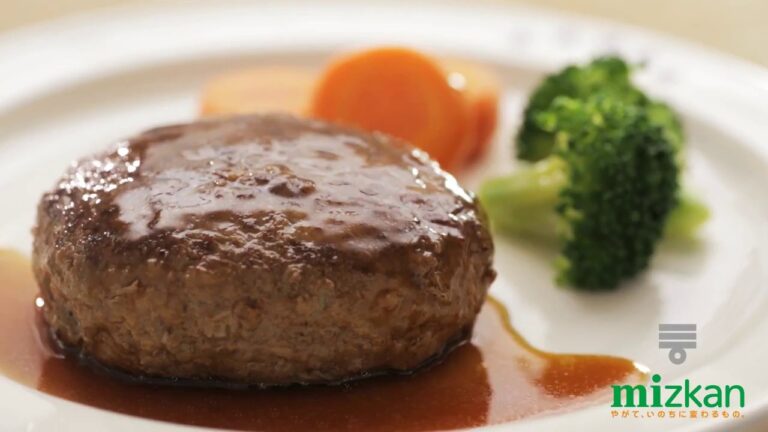 味ぽん　ジューシーさっぱりハンバーグの作り方【ミツカン公式】