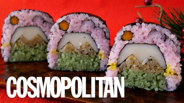 デコ寿司レシピ【富士山】| Cosmopolitan JP