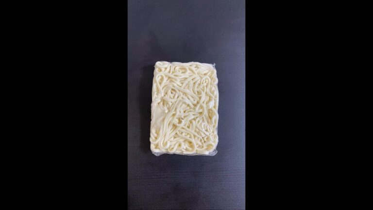 【夜食】ついついやっちゃう深夜冷凍うどん【ワイのご飯】#Shorts