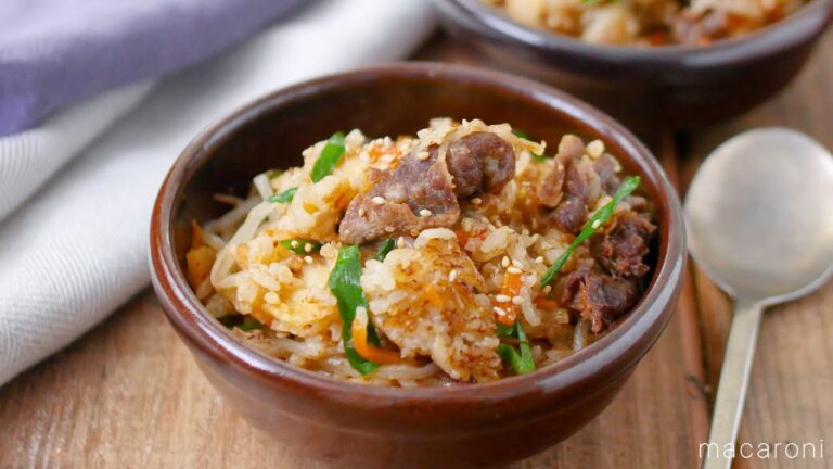 【炊飯器で炊き込みビビンバ】炊飯器で炊き込むだけ！旨みたっぷり♪｜macaroni（マカロニ）