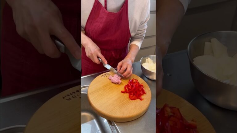 ＼作り置きにオススメ／大根とパプリカのマリネ レシピはコメント欄に記載 #shorts