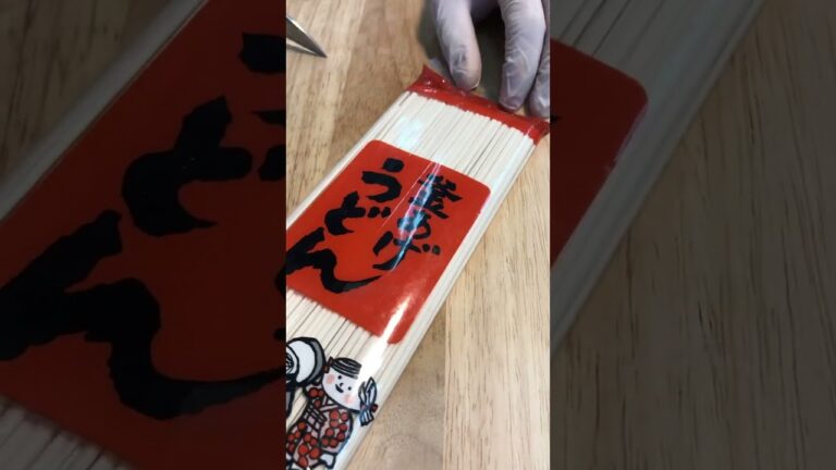 野菜たっぷり！あんかけうどん。健康的で節約料理 #shorts