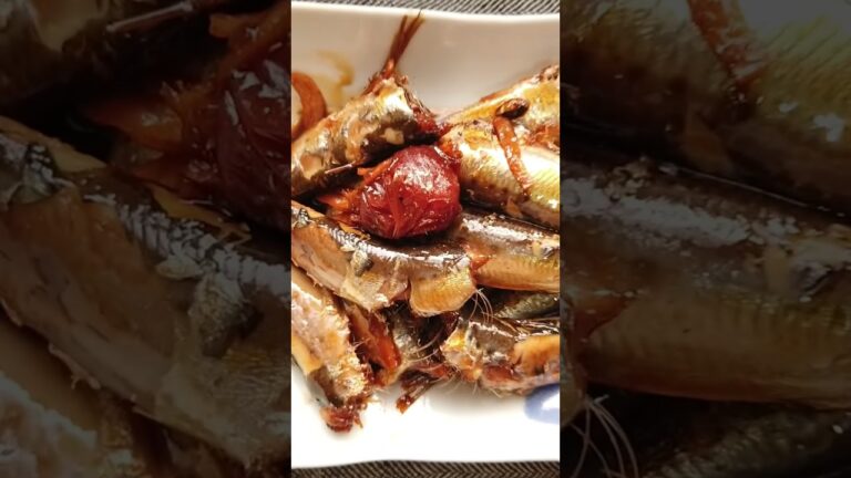 イワシの梅煮（煮付け）の作り方／ばあちゃんの料理教室 #shorts