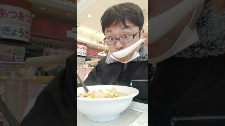 これが「リンガーハット」ちゃんぽんスープ多め 長崎ちゃんぽん
