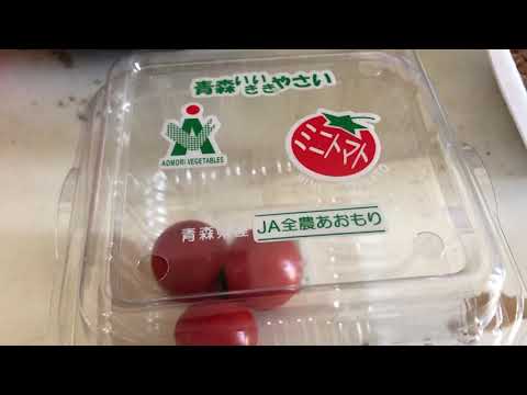 プチトマトの双子に遭遇