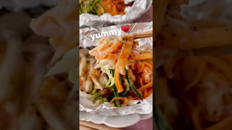 鮭のホイル焼き#簡単レシピ #おうちごはん #ズボラ飯 #おかず #夜ご飯 #鮭