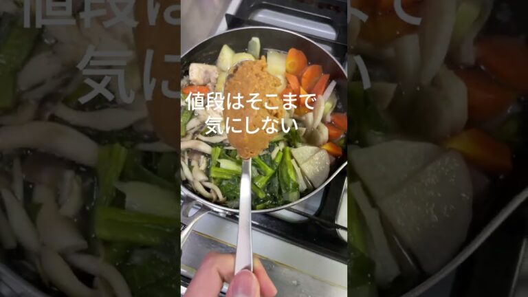 「具だくさん味噌汁」の良い所④　#shorts