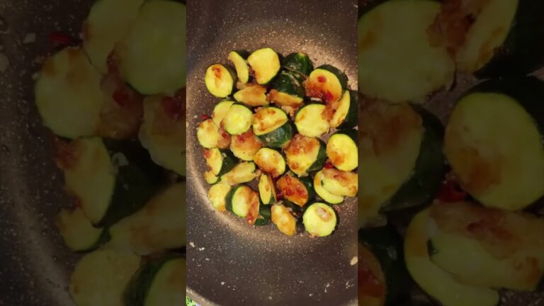 甘辛！ズッキーニ簡単おつまみ