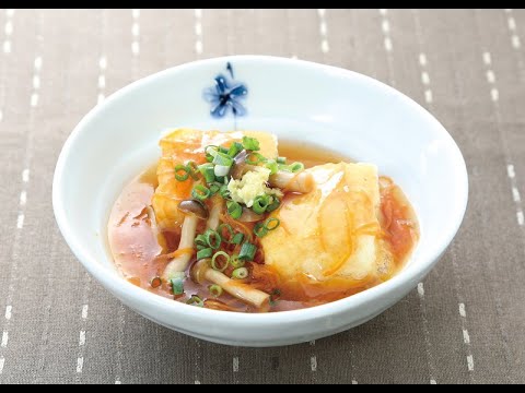 21 28_京風だしで揚げ出し豆腐のさっぱり野菜あんかけ