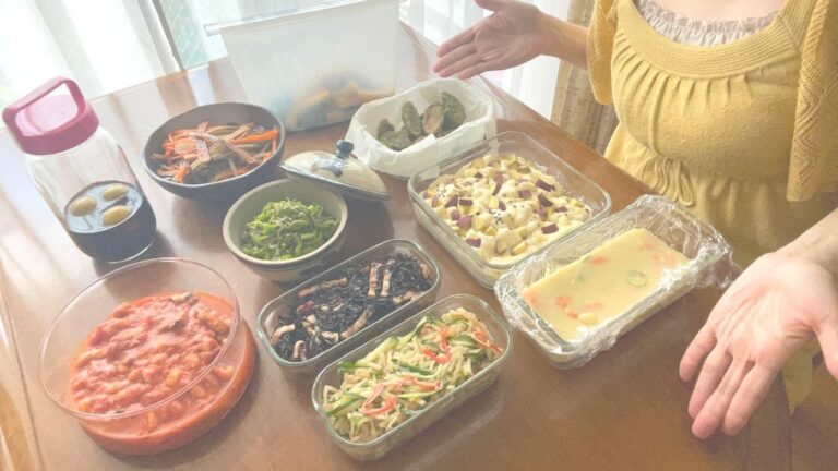 【和食作り置き10品】乾物＆缶詰活用の雨の日レシピ