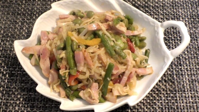 冷凍野菜ミックスを使った洋風切り干し大根。