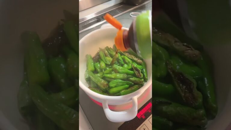 シシトウ油炒め